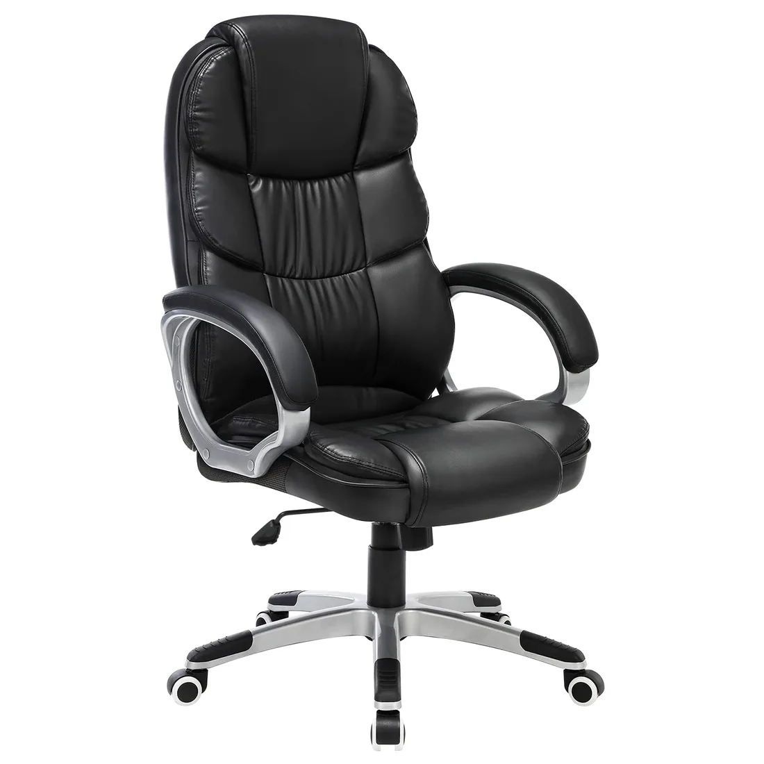 SONGMICS Silla de Escritorio Ergonómica Silla de Oficina Altura Ajustable